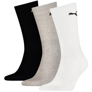 Skarpety Puma Sport Crew Lightweight 3P białe, szare, czarne 907940 03 43-46 Puma