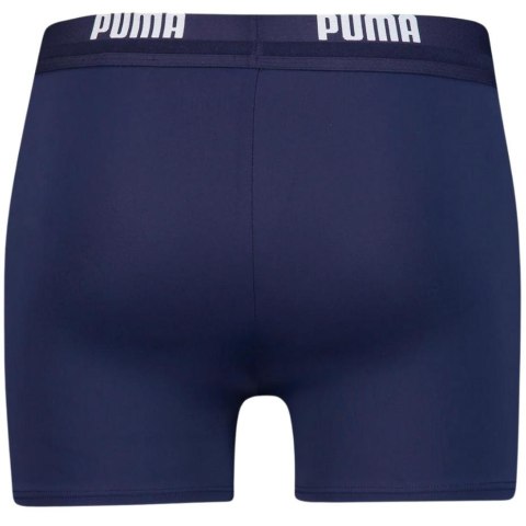 Spodenki kąpielowe męskie Puma Swim Men Logo Swim Trunk granatowe 907657 01 L Puma