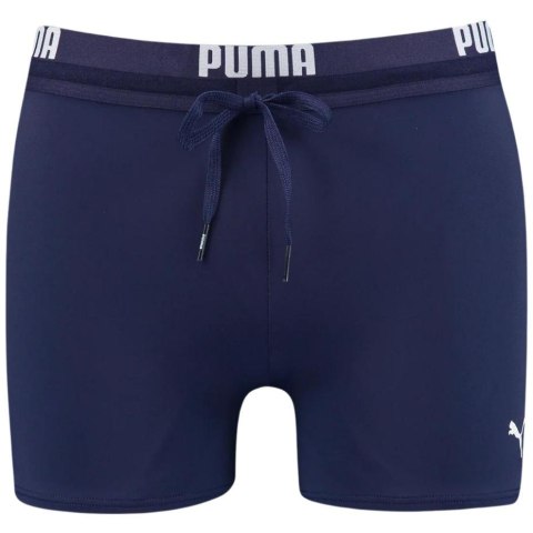 Spodenki kąpielowe męskie Puma Swim Men Logo Swim Trunk granatowe 907657 01 XL Puma