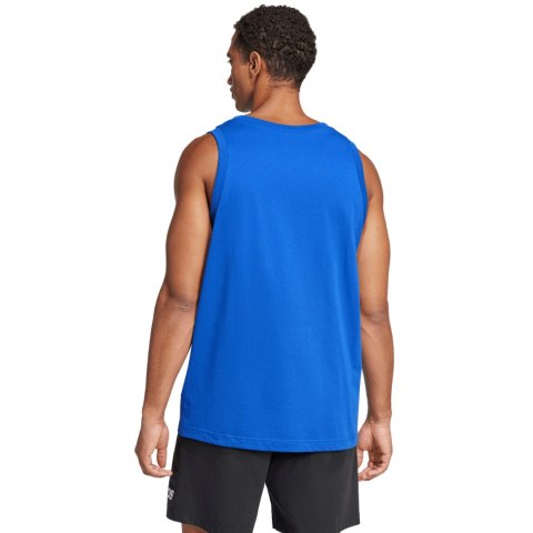 Koszulka męska adidas Essentials Small Logo Tank niebieska JE8978 3XL Adidas