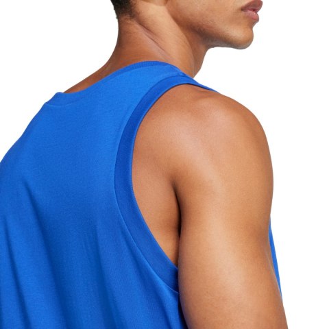 Koszulka męska adidas Essentials Small Logo Tank niebieska JE8978 4XL Adidas
