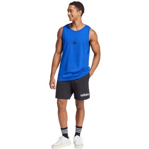 Koszulka męska adidas Essentials Small Logo Tank niebieska JE8978 4XL Adidas