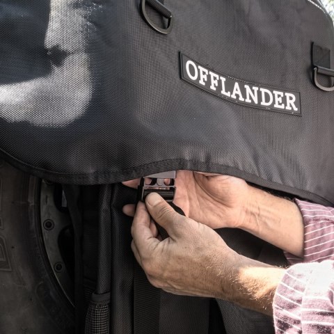 OFFLANDER TORBA MOCOWANA NA KOLE ZAPASOWYM OFFLANDER