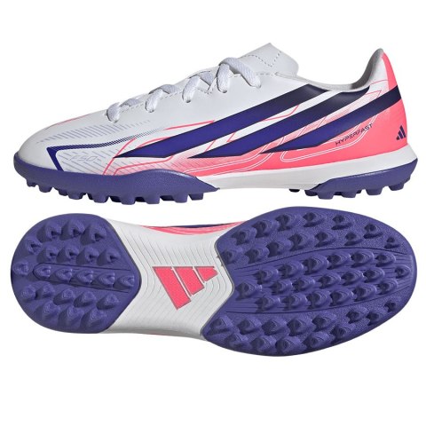 Buty adidas F50 Hyperfast Club Jr TF KK1368 biały 38 Adidas