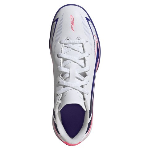 Buty adidas F50 Hyperfast Club Jr TF KK1368 biały 38 Adidas
