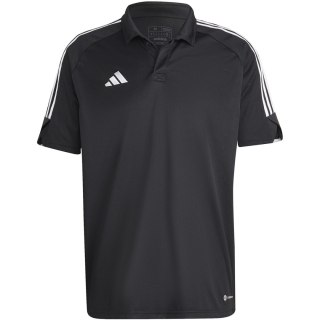 Koszulka męska adidas Tiro 23 League Polo czarna HS3578 2XL Adidas teamwear