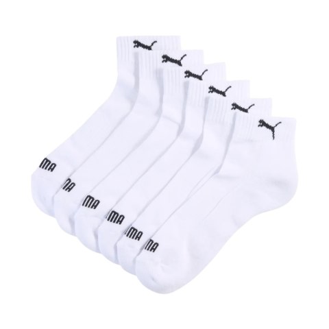 Skarpety Puma Cushioned Quarter 3 pak białe 938581 02 35-38 Puma