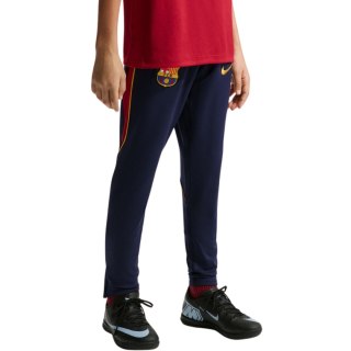Spodnie dla dzieci Nike FC Barcelona Strike granatowe II2809 498 S Nike