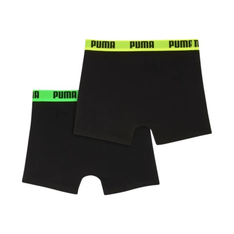 Bokserki dla dzieci Puma Everyday Basic 2 pak czarne 938971 03 164cm Puma