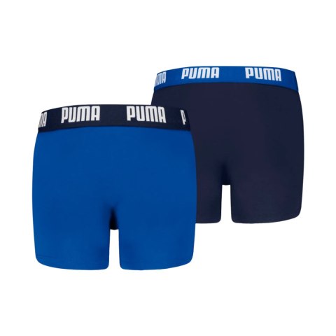 Bokserki dla dzieci Puma Everyday Basic 2 pak niebieskie, granatowe 938971 06 128cm Puma