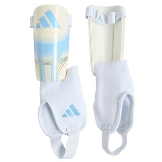 Nagolenniki adidas Messi SG MTC Jr KX4137 biały M Adidas