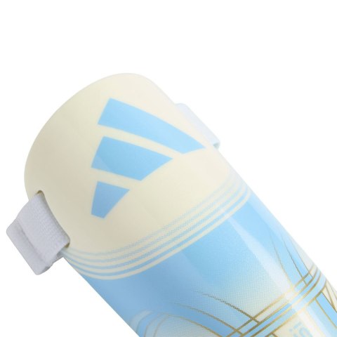 Nagolenniki adidas Messi SG MTC Jr KX4137 biały M Adidas