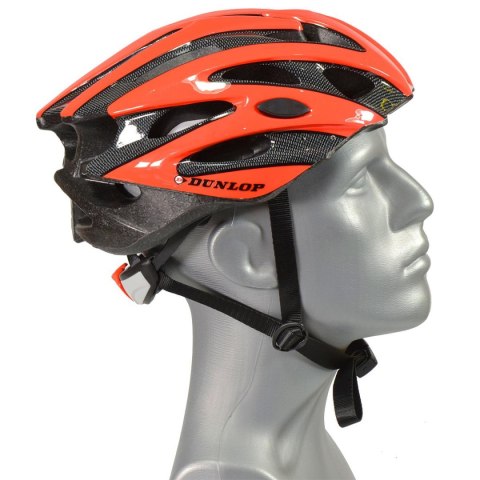 KASK ROWEROWY REGULOWANY DUNLOP MTB RED R. L (58-61CM) KORALOWY