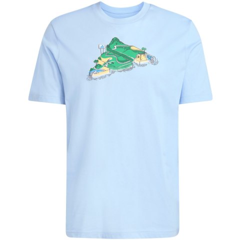 Koszulka męska adidas Novelty Mini jasnoniebieska JZ5038 XL Adidas