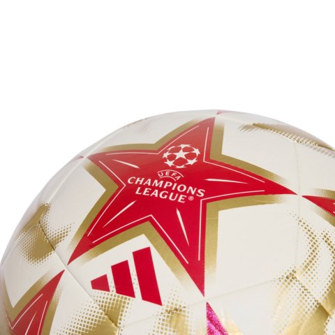 Piłka nożna adidas UCL Club 26/27 League Stage biało-czerwono-złota KE9764 3 Adidas teamwear