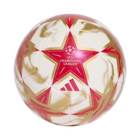 Piłka nożna adidas UCL Club 26/27 League Stage biało-czerwono-złota KE9764 4 Adidas teamwear
