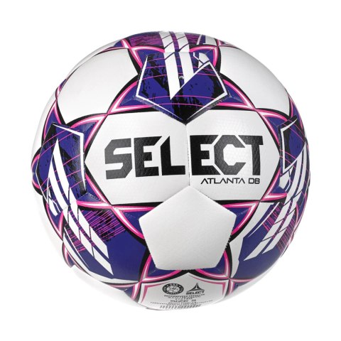 Piłka nożna Select Atlanta DB FIFA Basic biało-fioletowo-różowa 18499 5 Select