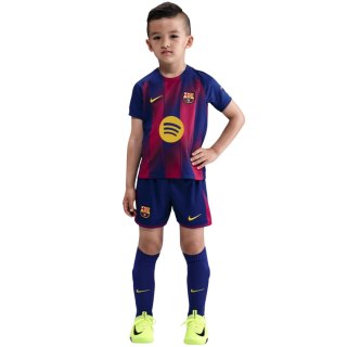 Komplet dla małych dzieci Nike FC Barcelona 2025/26 Stadium Home granatowo-bordowy HJ5619 456 M Nike