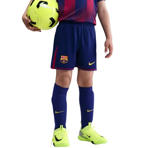 Komplet dla małych dzieci Nike FC Barcelona 2025/26 Stadium Home granatowo-bordowy HJ5619 456 M Nike