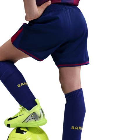 Komplet dla małych dzieci Nike FC Barcelona 2025/26 Stadium Home granatowo-bordowy HJ5619 456 M Nike