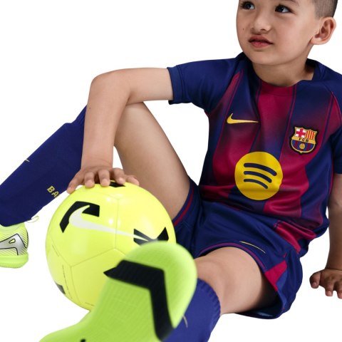Komplet dla małych dzieci Nike FC Barcelona 2025/26 Stadium Home granatowo-bordowy HJ5619 456 M Nike