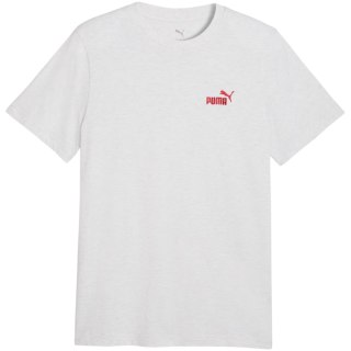 Koszulka męska Puma ESS Small No.1 Logo Tee(s) jasnoszara 682535 05 L Puma