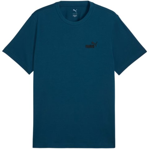 Koszulka męska Puma ESS Small No.1 Logo Tee(s) turkusowa 682535 36 2XL Puma