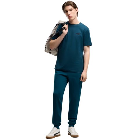 Koszulka męska Puma ESS Small No.1 Logo Tee(s) turkusowa 682535 36 M Puma