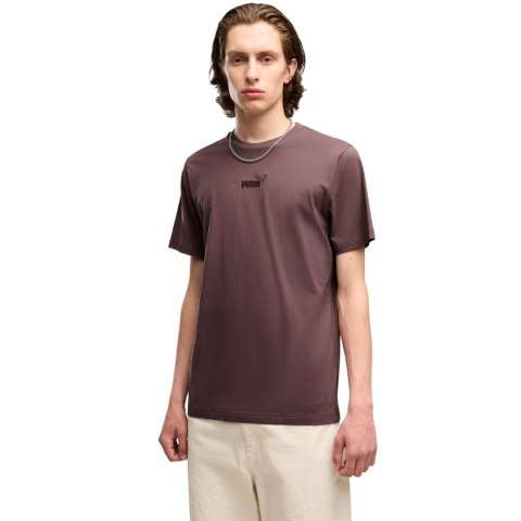 Koszulka męska Puma ESS Small No.1 Logo centered Tee brązowa 692912 91 2XL Puma