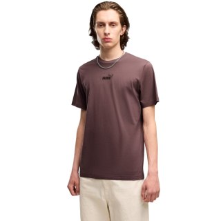 Koszulka męska Puma ESS Small No.1 Logo centered Tee brązowa 692912 91 L Puma