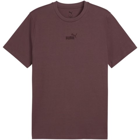 Koszulka męska Puma ESS Small No.1 Logo centered Tee brązowa 692912 91 L Puma