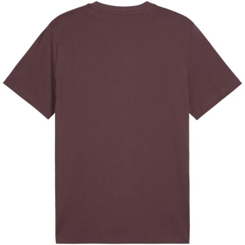 Koszulka męska Puma ESS Small No.1 Logo centered Tee brązowa 692912 91 S Puma