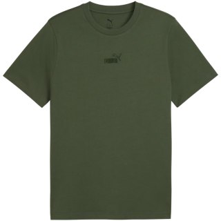 Koszulka męska Puma ESS Small No.1 Logo centered Tee ciemnozielona 692912 86 S Puma