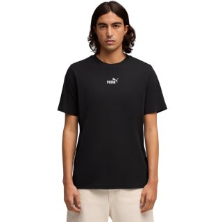 Koszulka męska Puma ESS Small No.1 Logo centered Tee czarna 692912 01 M Puma