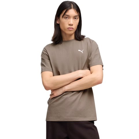 Koszulka męska Puma Wardrobe Ess Tee ciemnobeżowa 629644 81 S Puma