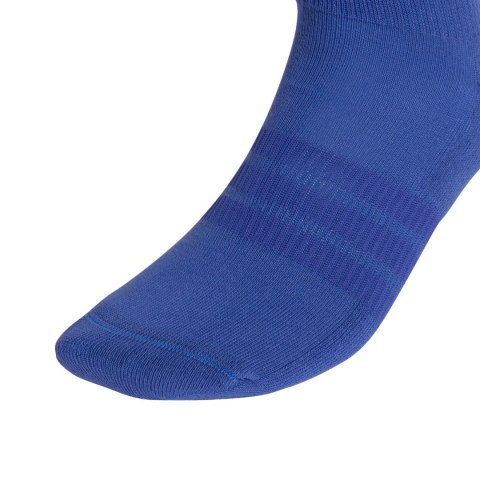 Skarpety adidas Cushioned Sportswear Crew 3P granatowe, szare, niebieskie KQ6762 S Adidas