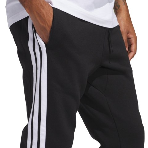 Spodnie męskie adidas Essentials 3-Stripes Fleece czarne JD1861 3XL Adidas