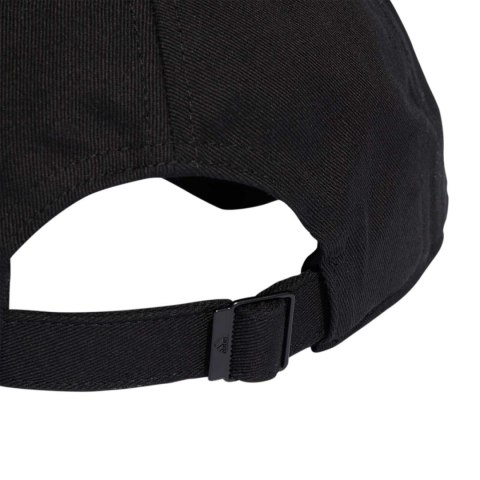 Czapka z daszkiem adidas Baseball 3-Stripes Cotton Twill Baseball czarna IB3242 Dorośli S/M Adidas