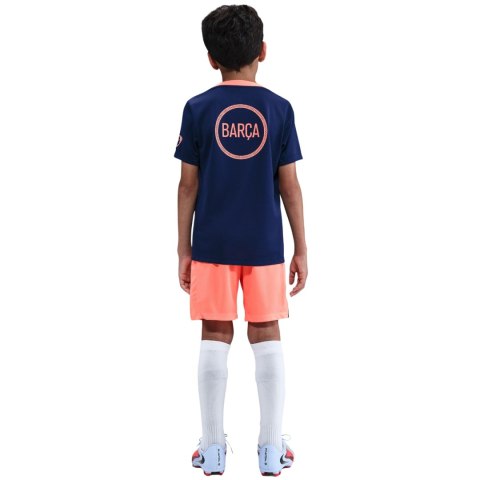 Koszulka dla dzieci Nike FC Barcelona Academy Pro granatowo-pomrańczowa HM4185 411 XS Nike