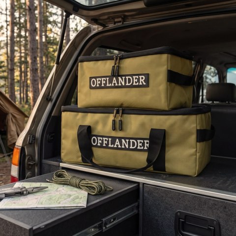 OFFLANDER TORBA ZAMYKANA Z PRZEZROCZYSTĄ GÓRĄ PVC 14 L OFFLANDER