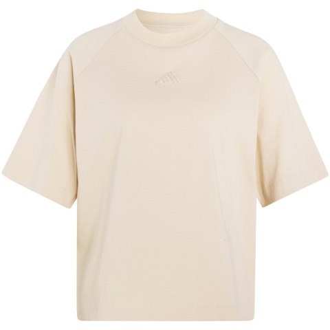 Koszulka damska adidas Kit Small Logo kremowa KT0302 M Adidas