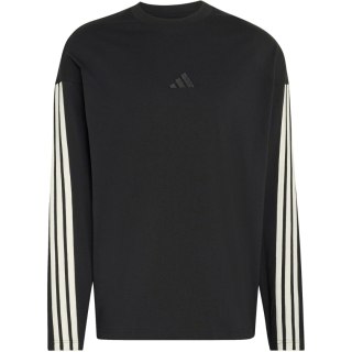Koszulka męska adidas Kit 3-Stripes Long Sleeve czarna KF2427 S Adidas