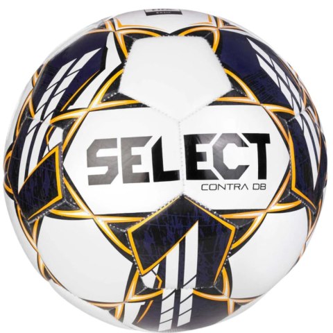 Piłka nożna Select Contra DB FIFA Basic v23 biało-purpurowa 18329 5 Select