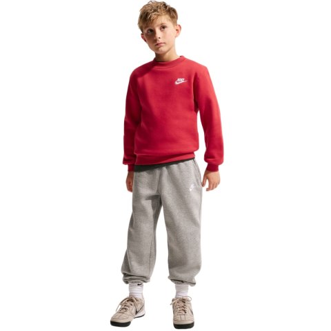 Bluza dla dzieci Nike Sportswear Club Fleece czerwona FD3006 608 XL Nike