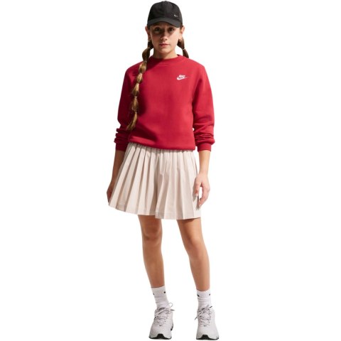 Bluza dla dzieci Nike Sportswear Club Fleece czerwona FD3006 608 XS Nike
