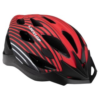 KASK ROWEROWY REGULOWANY CZERWONY DUNLOP R.S