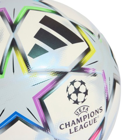 Piłka nożna adidas UCL League J350 26/27 League Stage biało-błękitna KE9768 4 Adidas teamwear