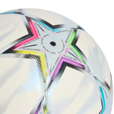 Piłka nożna adidas UCL League J350 26/27 League Stage biało-błękitna KE9768 4 Adidas teamwear