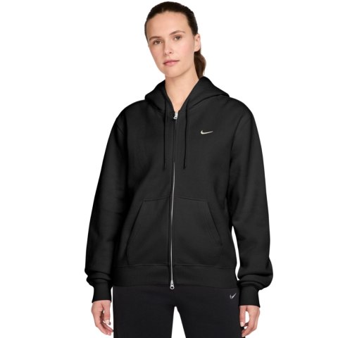 Bluza damska Nike Studio Fleece Medium Weight czarna IM8504 001 L Nike