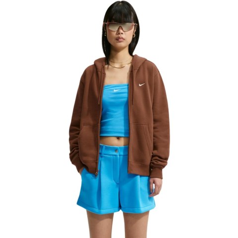 Bluza damska Nike Studio Fleece Medium Weight jasny brąz IM8504 259 M Nike